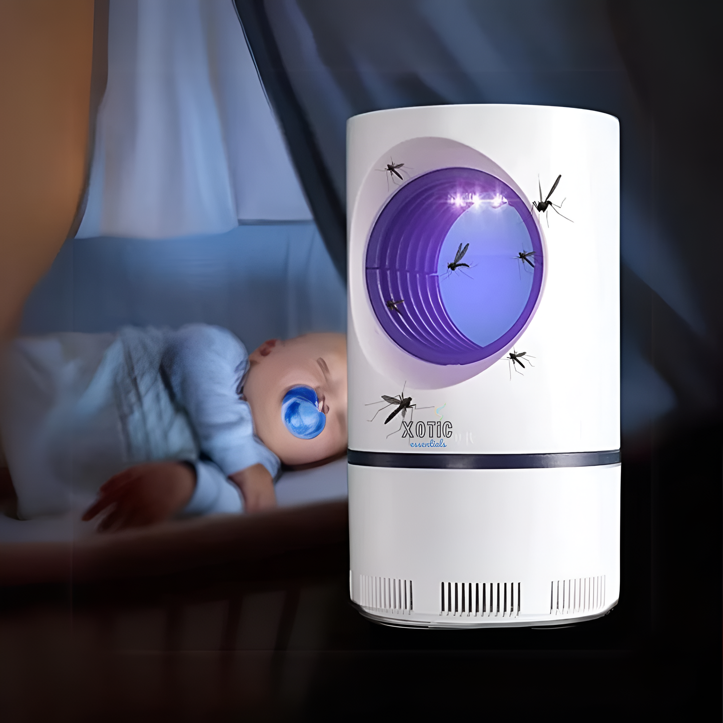 Electronic LED Mosquito Killer Lamp | USB Indoor Insect & Fly Trap