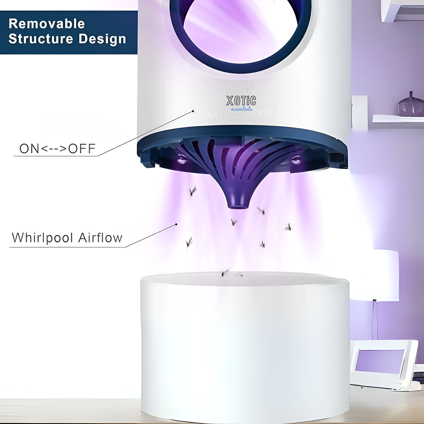 Electronic LED Mosquito Killer Lamp | USB Indoor Insect & Fly Trap