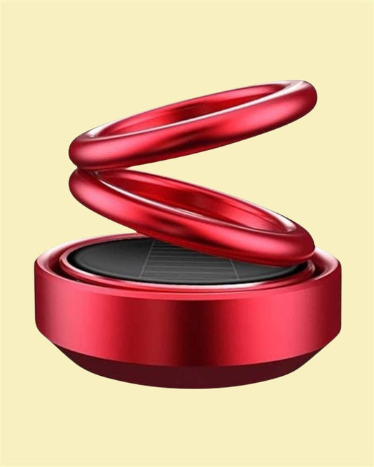 Solar Energy Rotating Ring with Long Lasting French Organic Fragrance