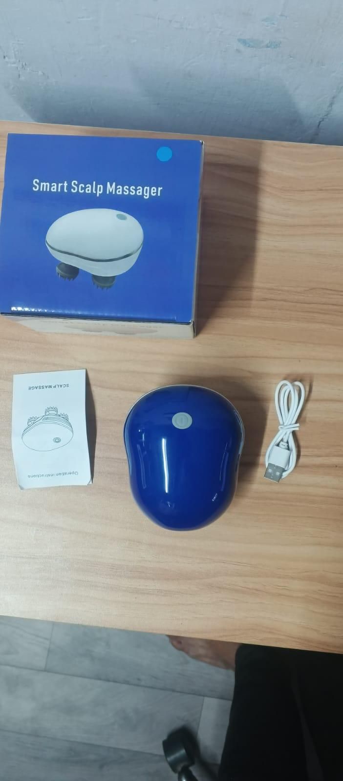 Electric Scalp Massager for Hair Growth & Relaxation – 3D Head & Body Massager