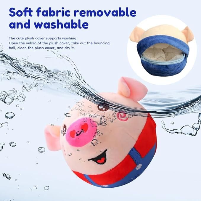 Dancing Piggy Ball Toy | Rolling Toy for Pets
