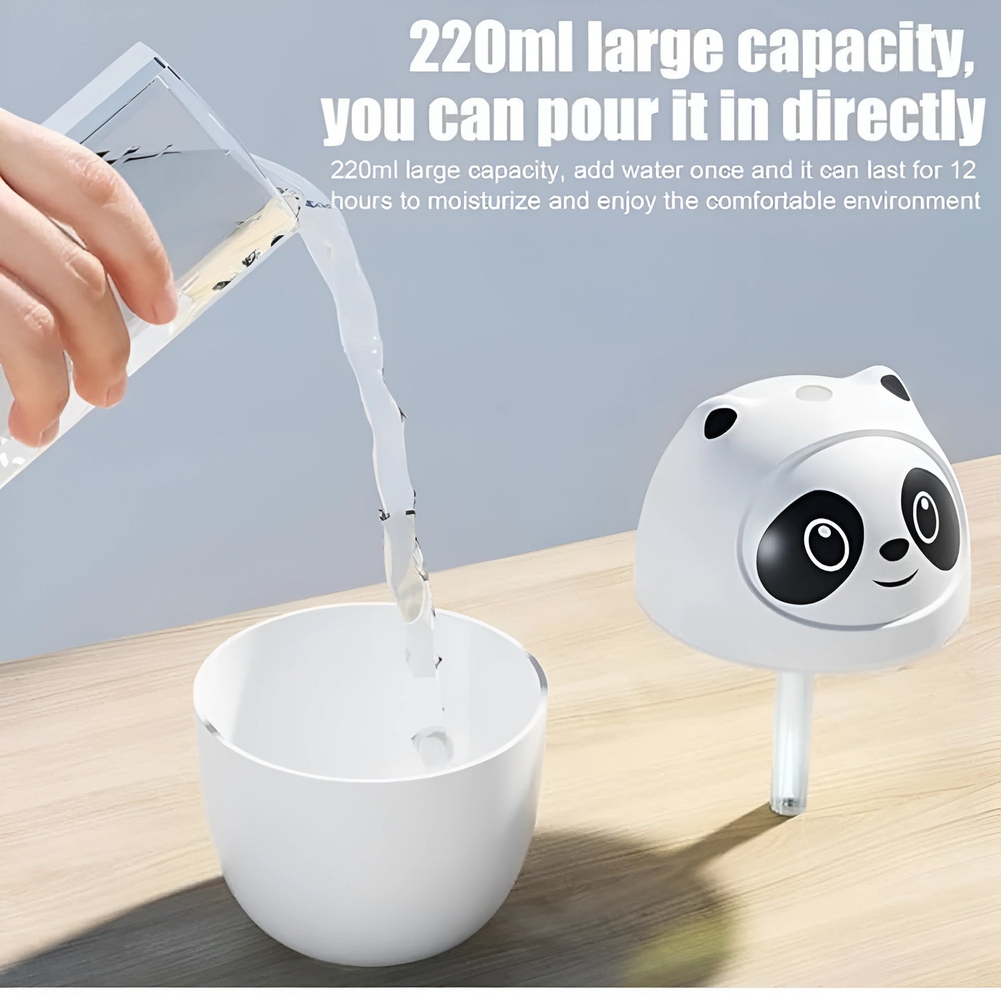 Panda Air Moisturizer & Perfume Diffuser | Cool Mist Room Moisture Diffuser | Best house warming gift